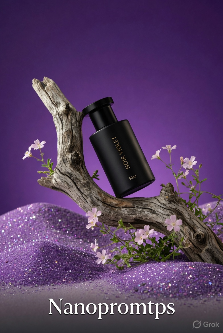 Black Perfume Driftwood Glitter Dunes