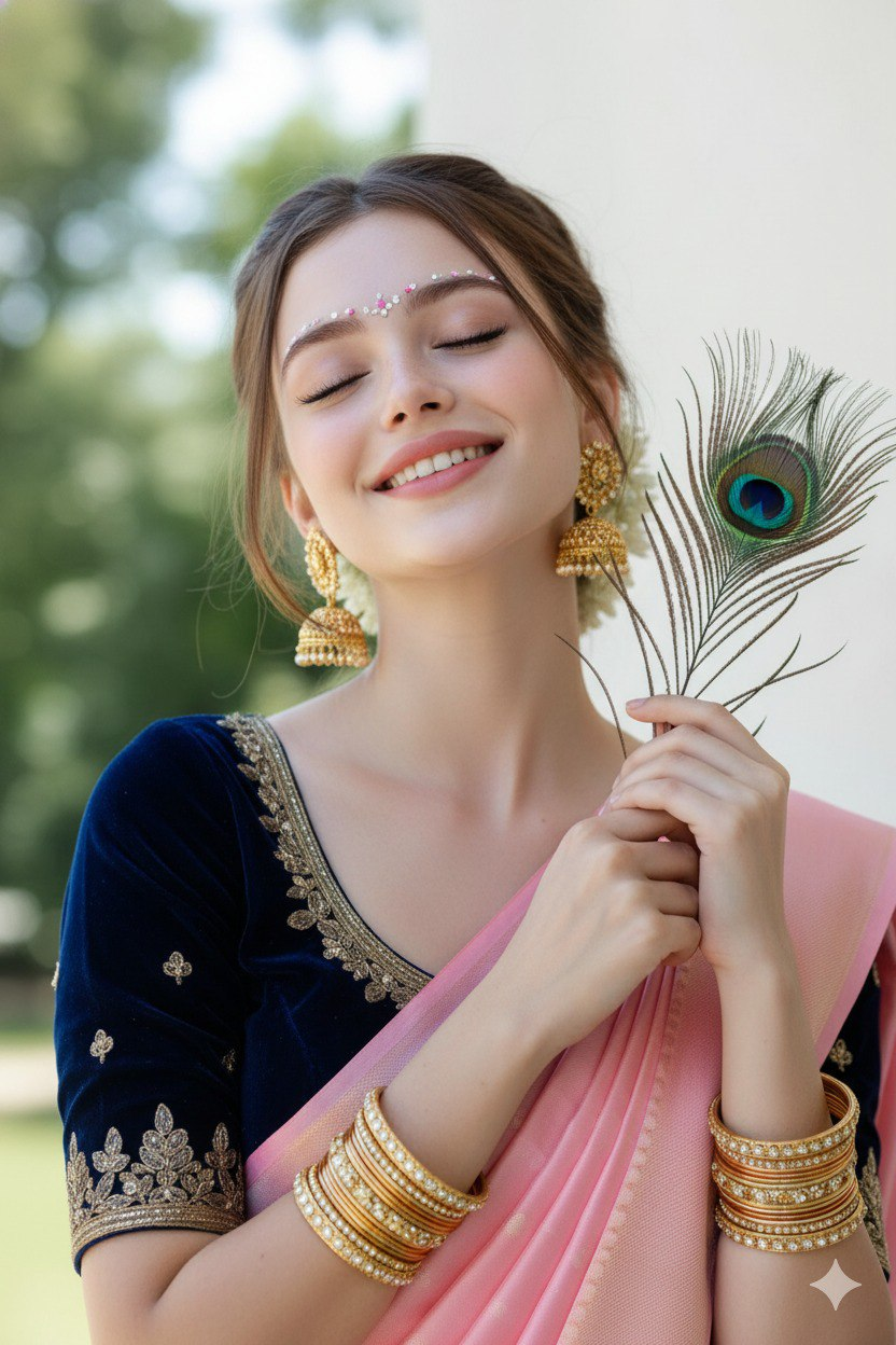 Peacock Feather Grace
