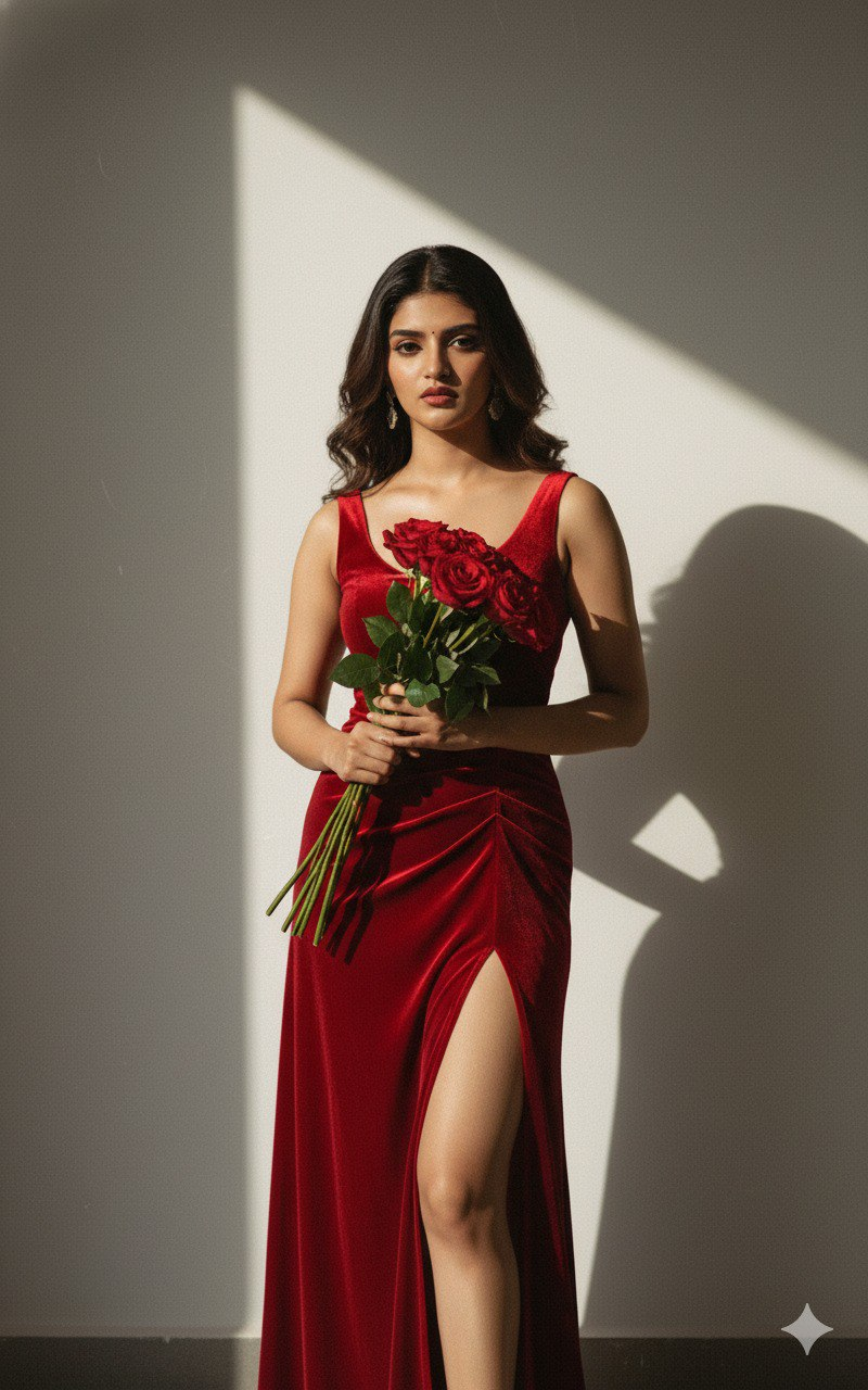 Red Velvet Editorial Portrait